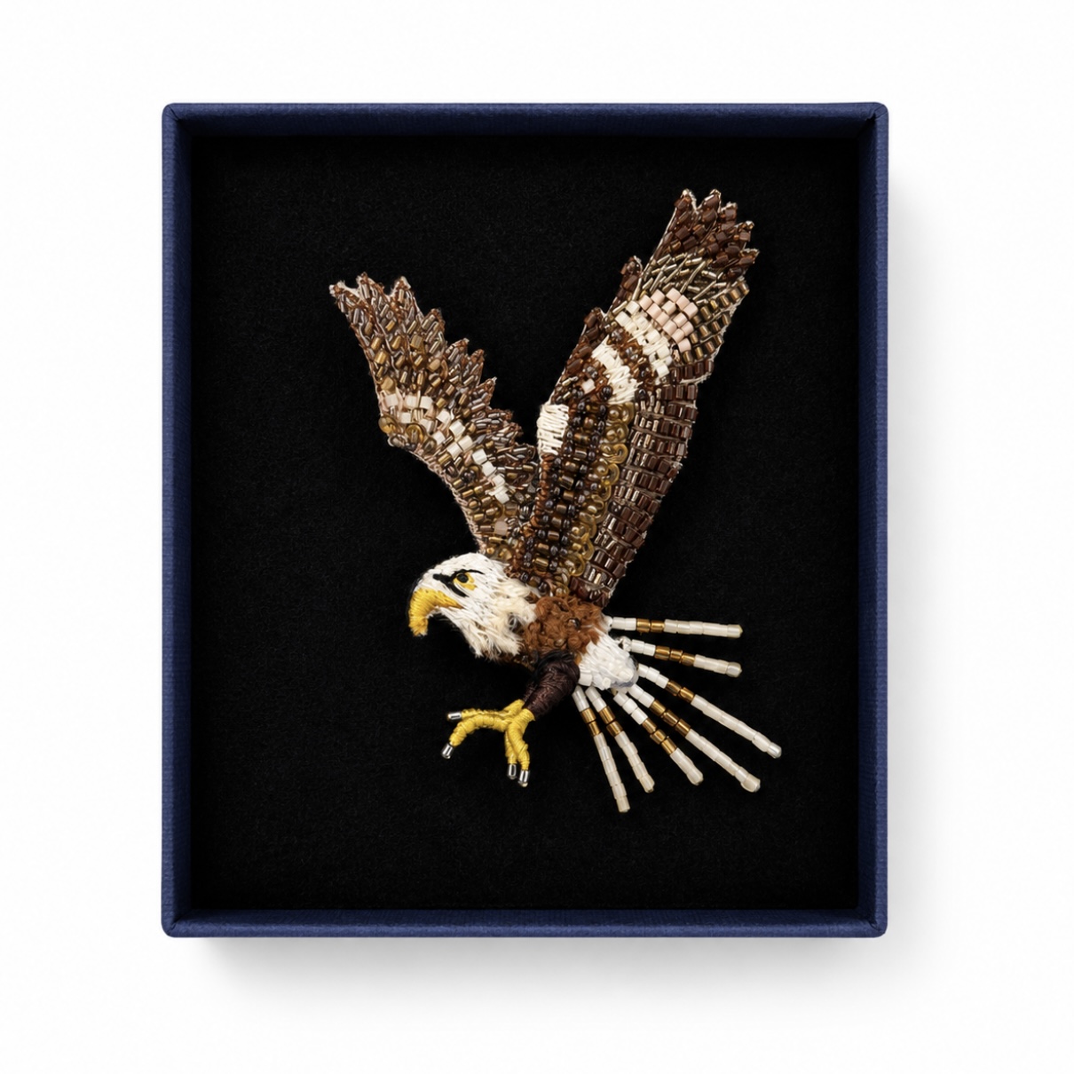 Trovelore - Bald Eagle Brooch Pin