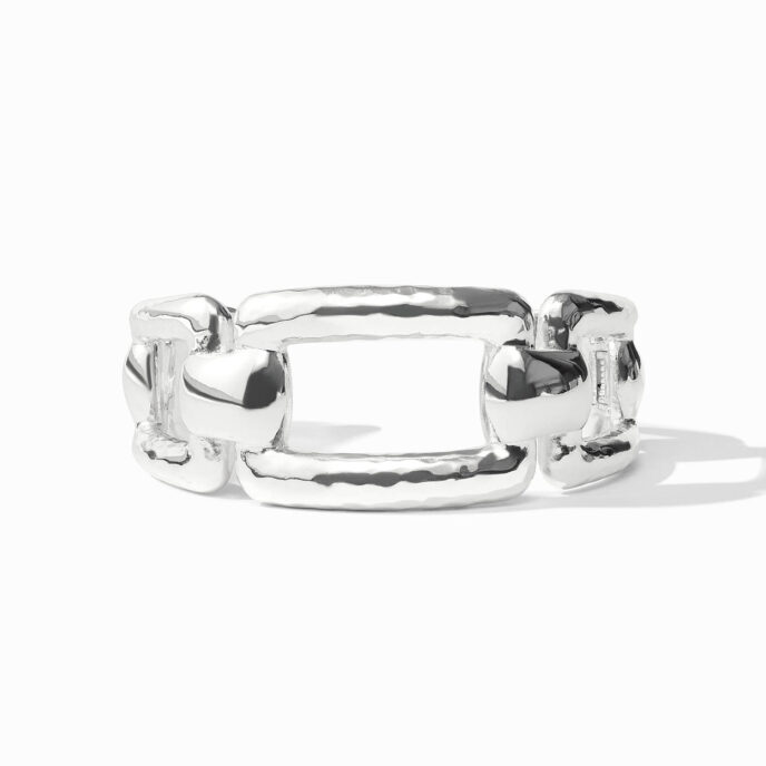 *Julie Vos Sahara Cuff - Silver