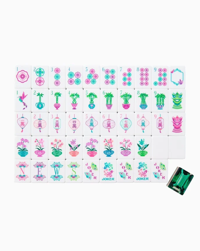 Oh My Mahjong - Emerald Mahjong Tiles
