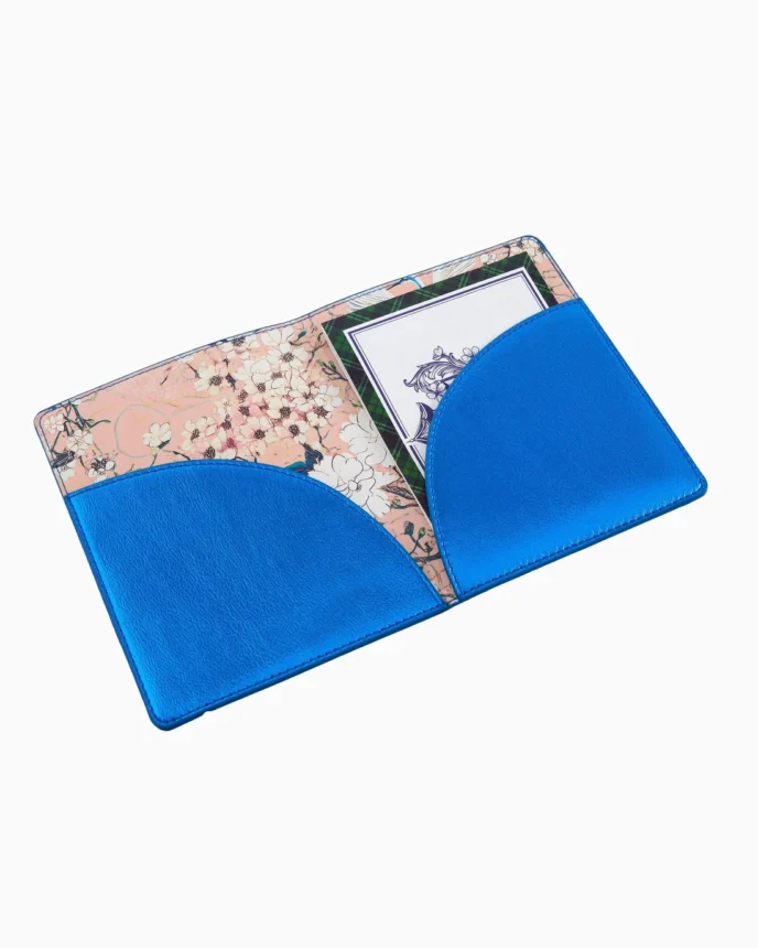 Oh My Mahjong - Metallic Blue Mahjong Card Folio
