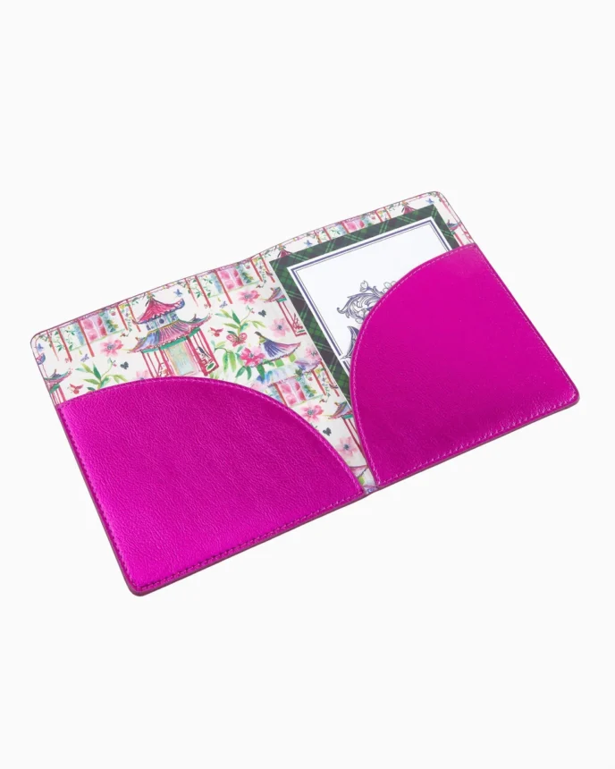 Oh My Mahjong - Metallic Hot Pink Mahjong Card Folio