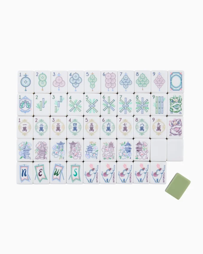 Oh My Mahjong - Willow Mahjong Tiles