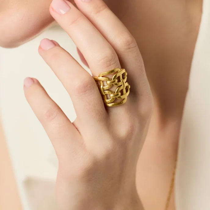 Julie Vos - Sahara Statement Ring – OS