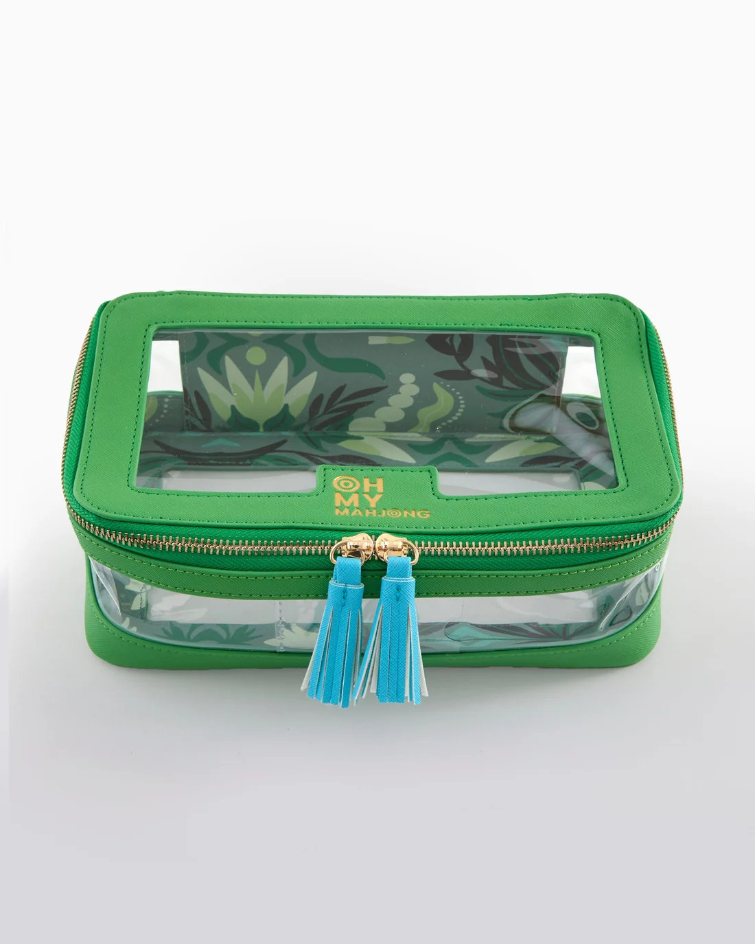 Oh My Mahjong - Green Tile Storage Bag