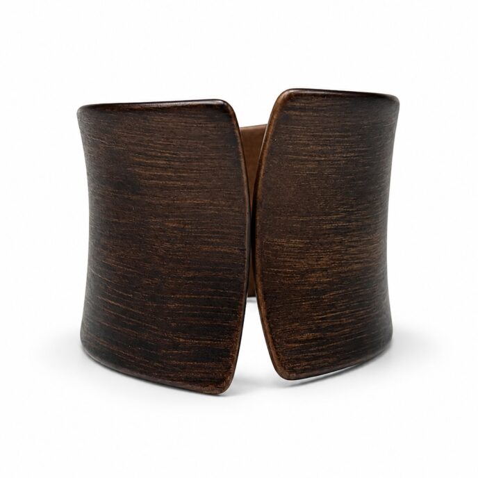 Angela Caputi Collection -  Wood Hinged Cuff
