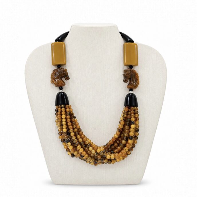 Angela Caputi Collection -  Necklace w/ Horse