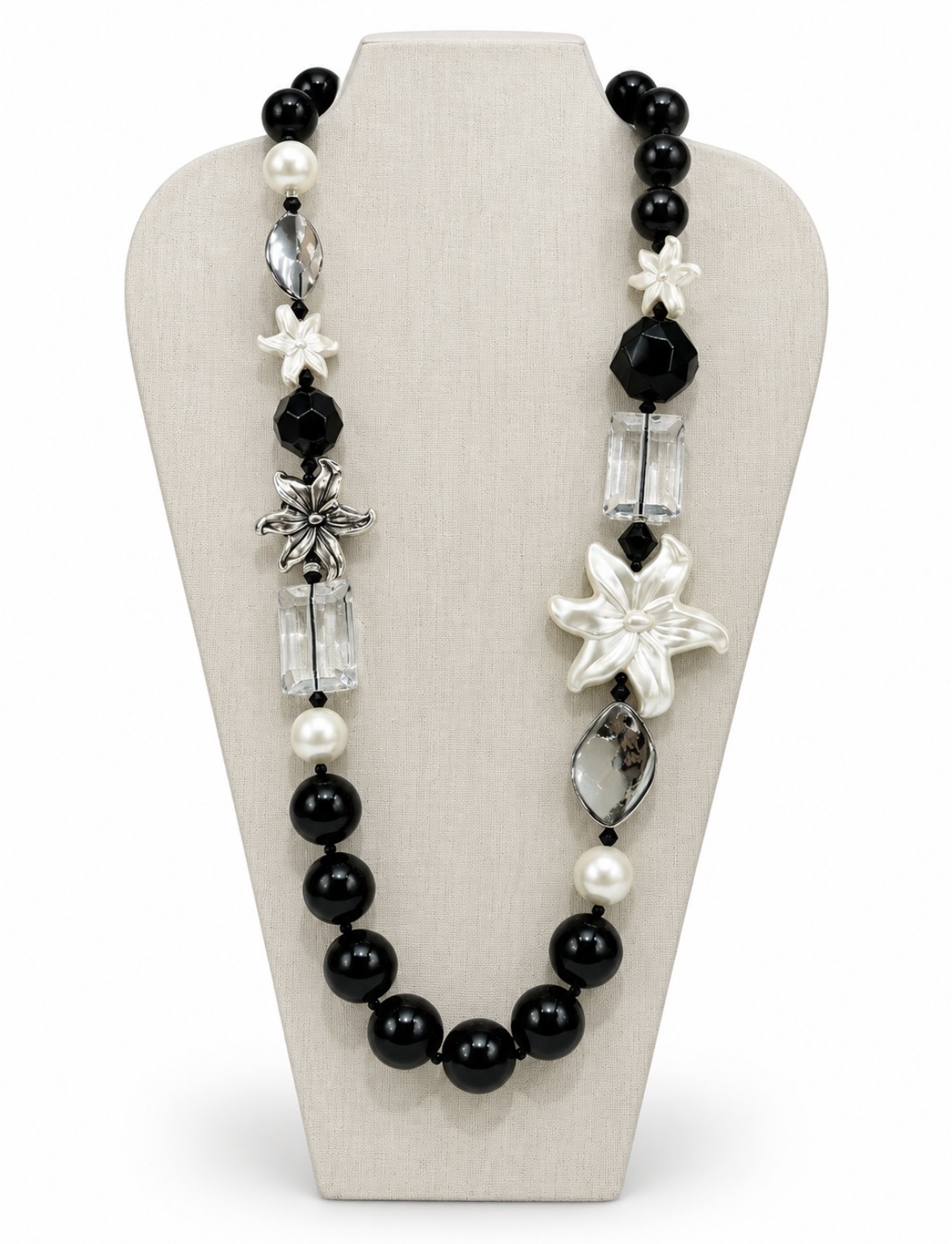Angela Caputi Collection - Edelweiss One Flower Long Necklace