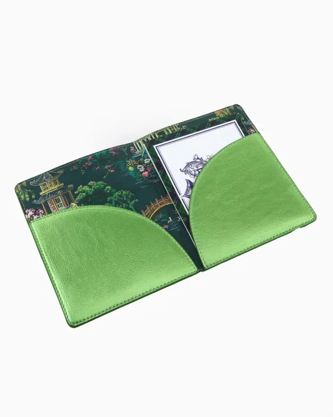 Oh My Mahjong - Metallic Green Mahjong Card Folio