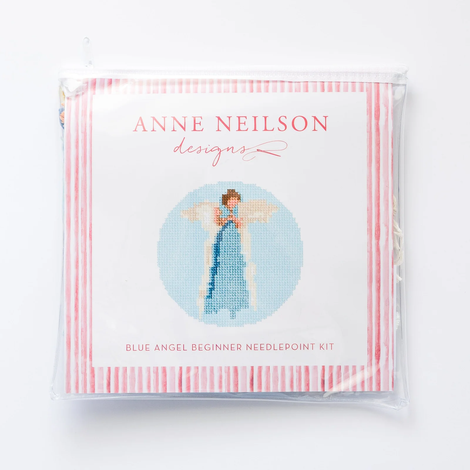 Anne Neilson - Blue Angel Beginner Needlepoint Kit – OS