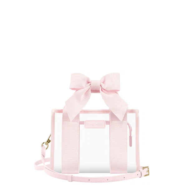Ballet Pink Bow: Jelly Stadium Bag