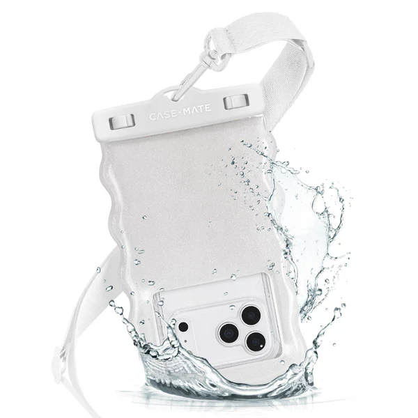 Case Mate - Ivory Waterproof Floating Wavy Pouch