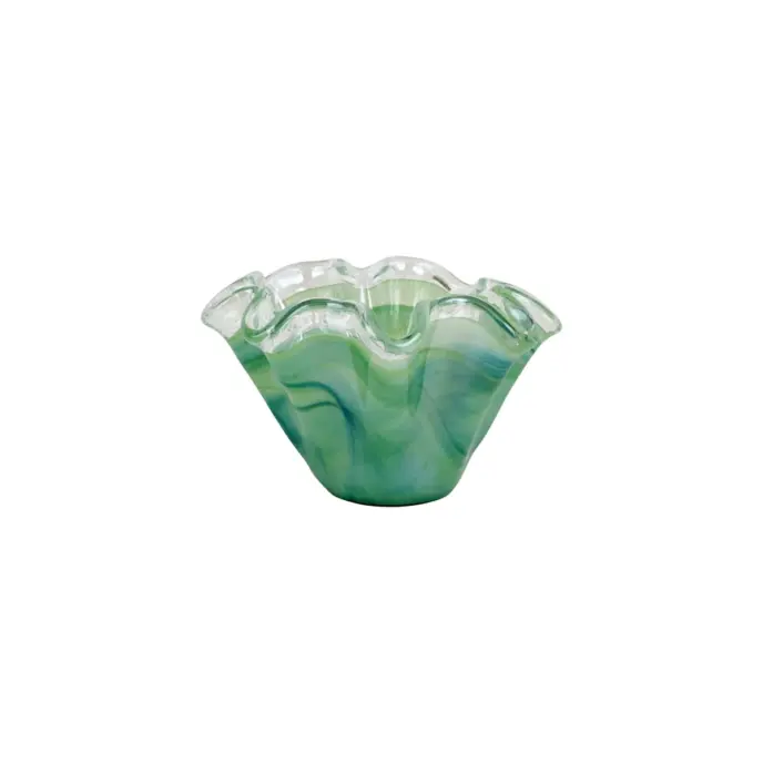 Vietri - Green Petite Ruffled Bowl