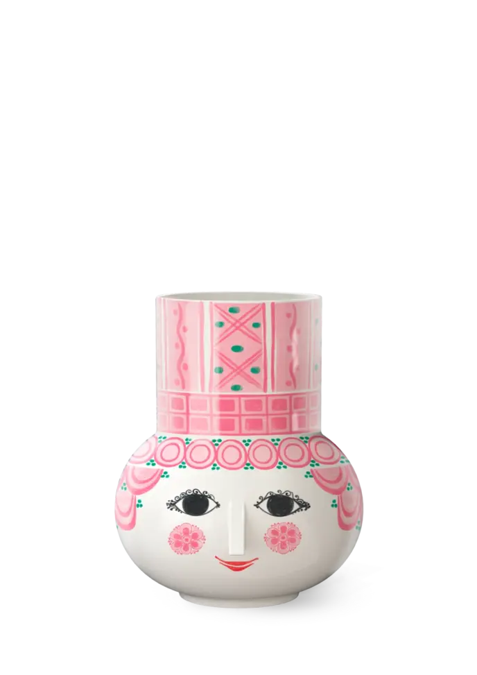 Olga Vase 5.9 Pink