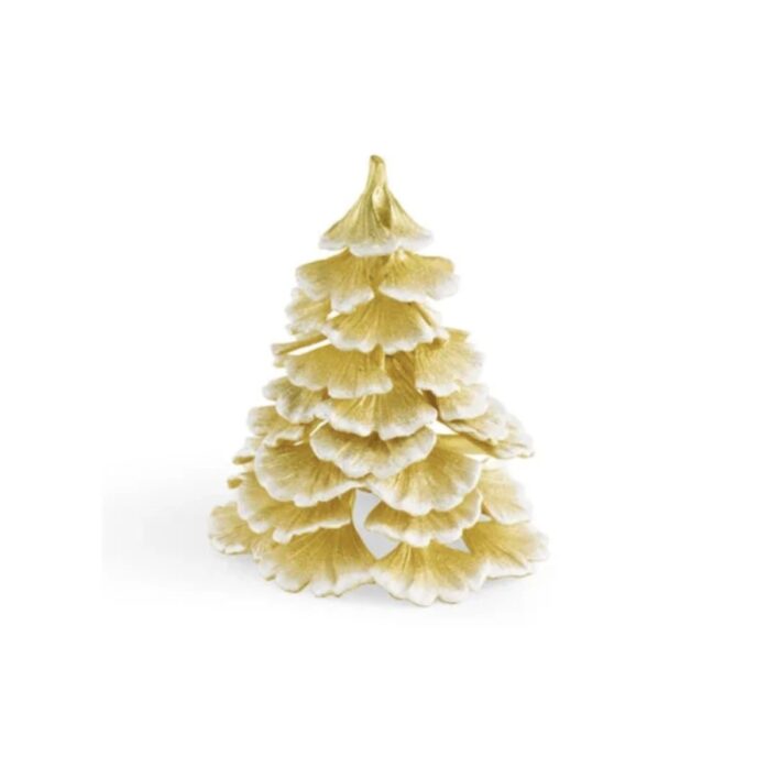 Michael Aram - Ginkgo Frosted Christmas Tree Small