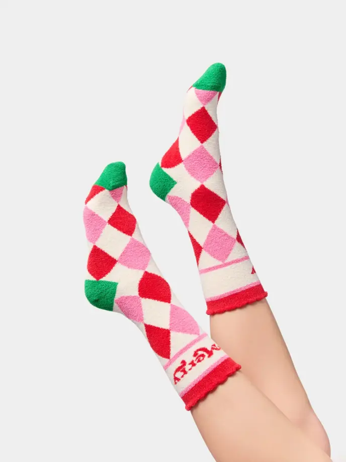 Holiday Socks - Merry Argyle Socks