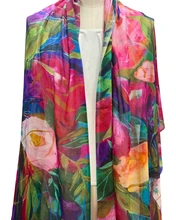 Modal Digital Print Wrap Multi by David Jeffery
