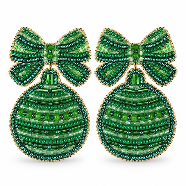 Holiday - Emerald Ginny Earrings