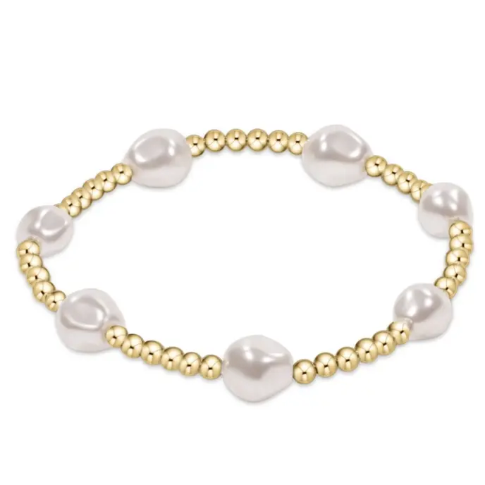 enewton - Admire Pearl 3mm Gold Bracelet – OS