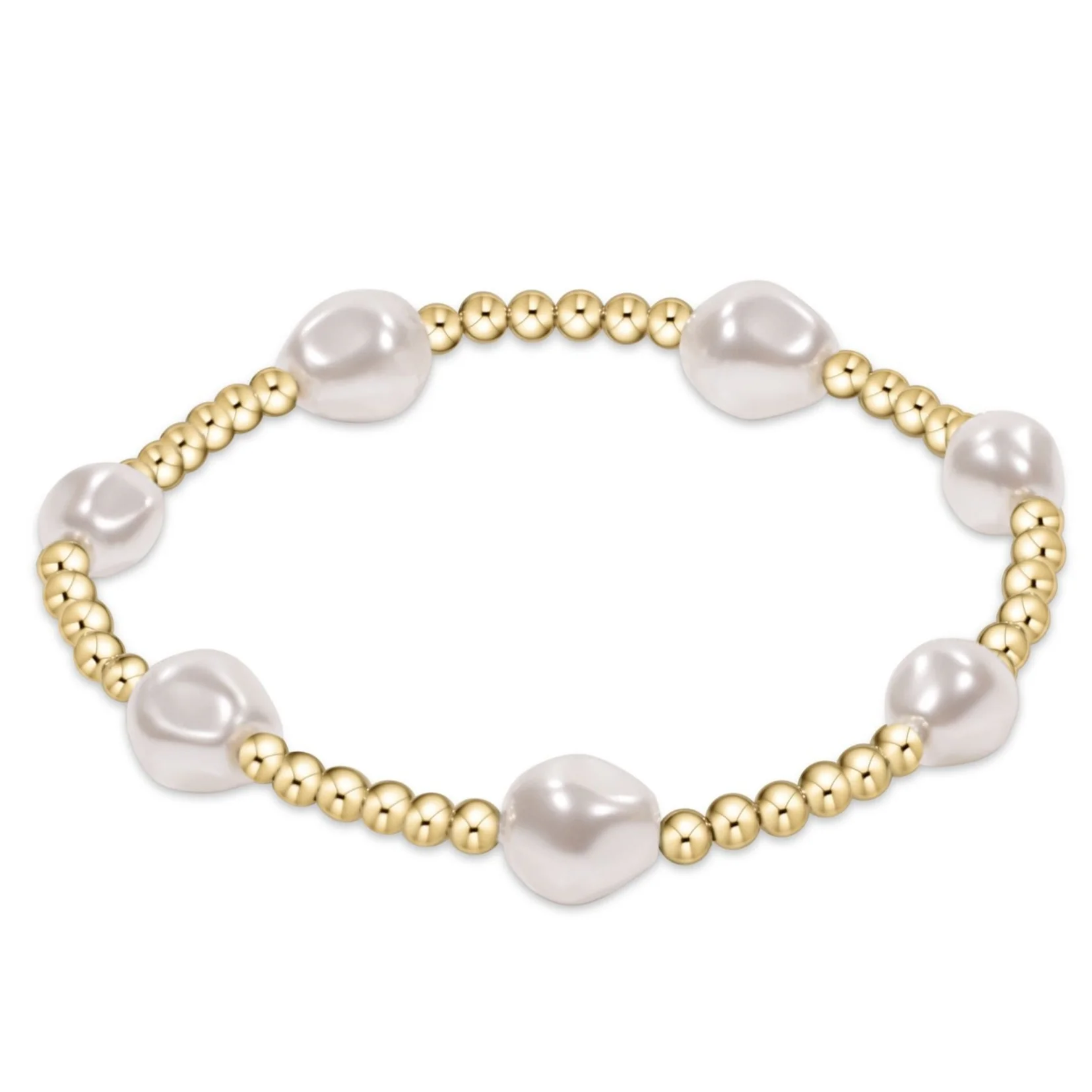 enewton - Admire Pearl 3mm Gold Bracelet – OS