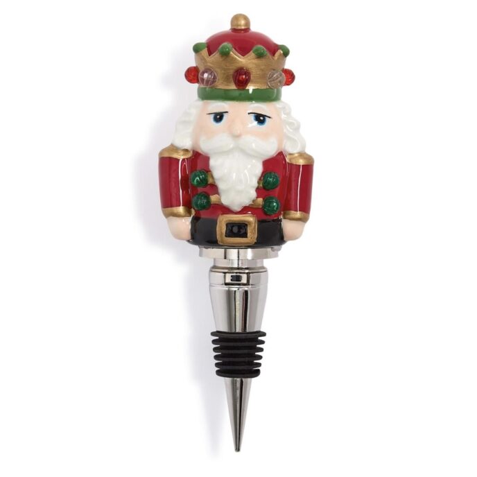Light-up Nutcracker Bottle Stopper