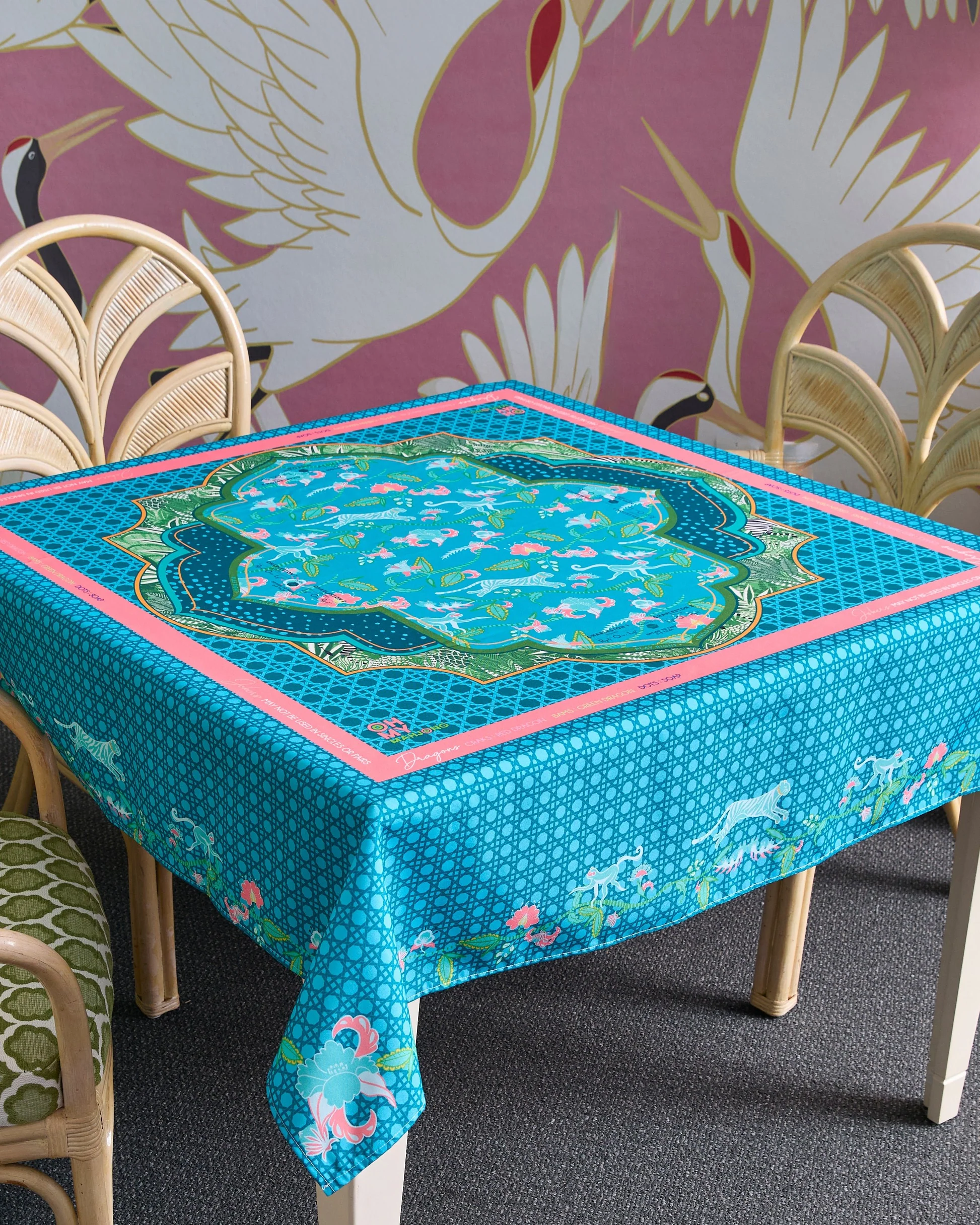 Oh My Mahjong - Zanzibar Tablecloth