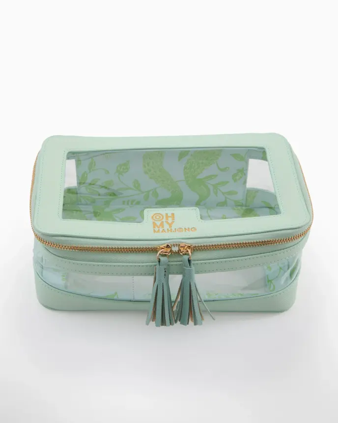 Oh My Mahjong - Mint Tile Storage Bag