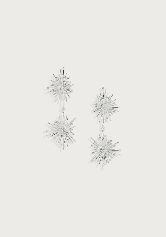*Anabel Aram - Celeste Drop Earrings, Silver