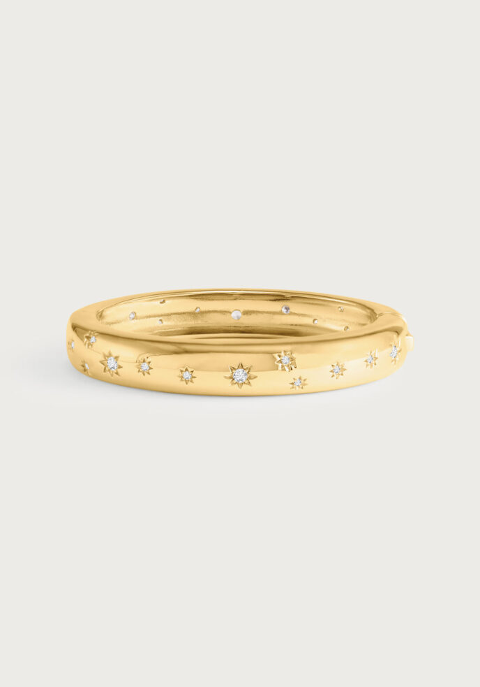 *Anabel Aram - Celeste Wide Bangle