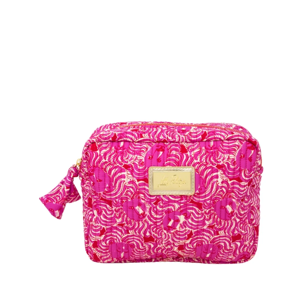 Lilly Pulitzer - Cosmetic Pouch Strawberry Red