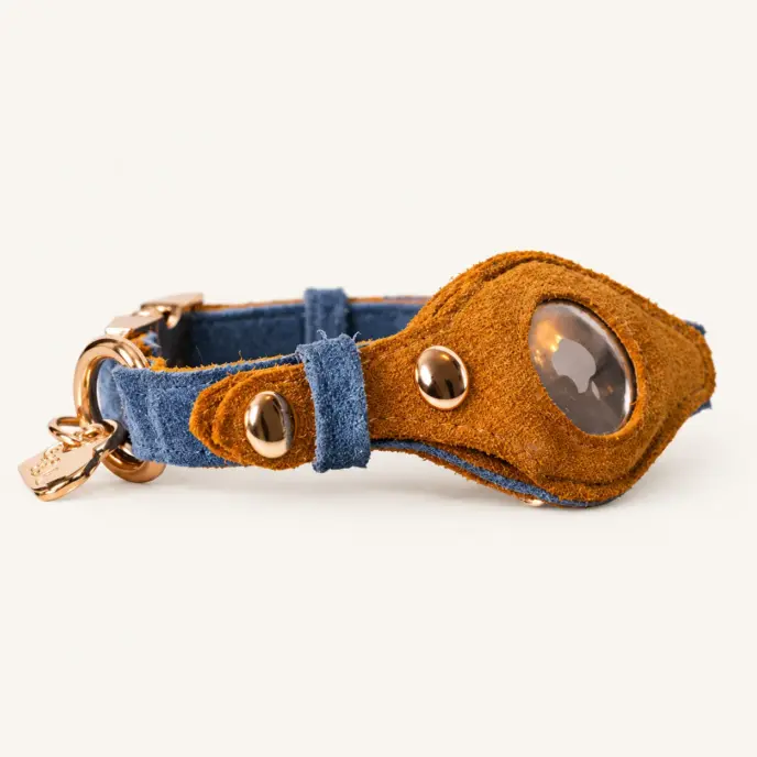 L-Heirloom AirTag Dog Collar