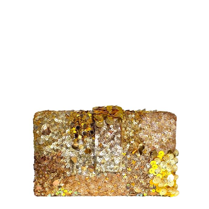 Simitri - Golden Garnet Clutch-S