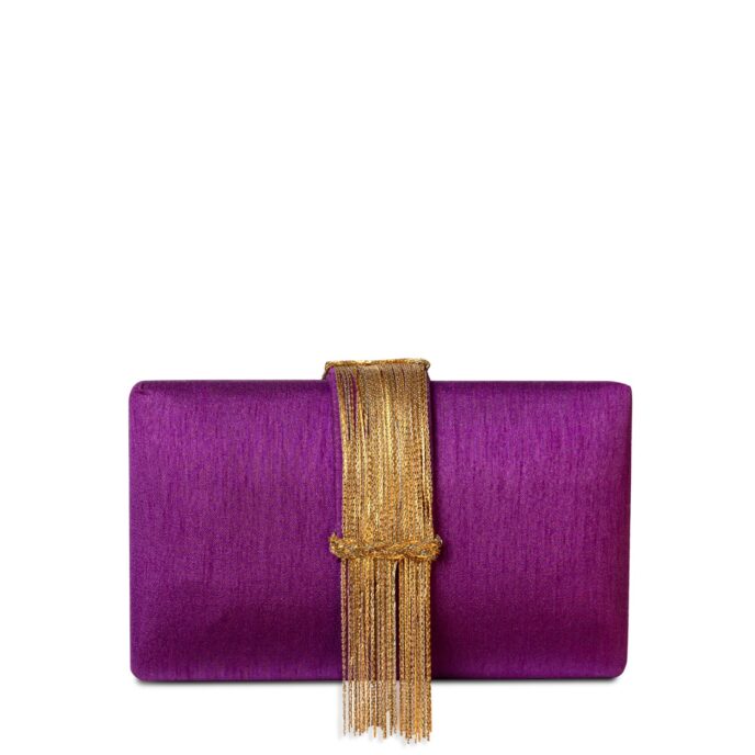Simitri - Royal Fringe Clutch - G